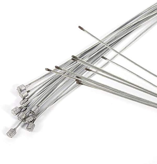 Universal Bicycle Gear Cables - 10 Pieces for Road Bikes and Mountain Bikes