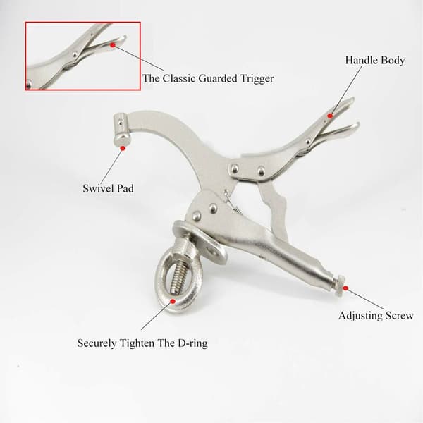 9\" Drill Press Locking Clamp, Drill Press, Heavy Duty Drill Press Locking Clamp KLB