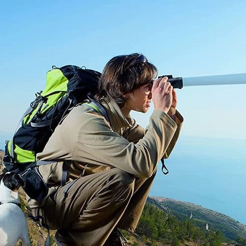 Monocular Telescope, 40 x 60 High-Performance HD Monocular with Smartphone Holder