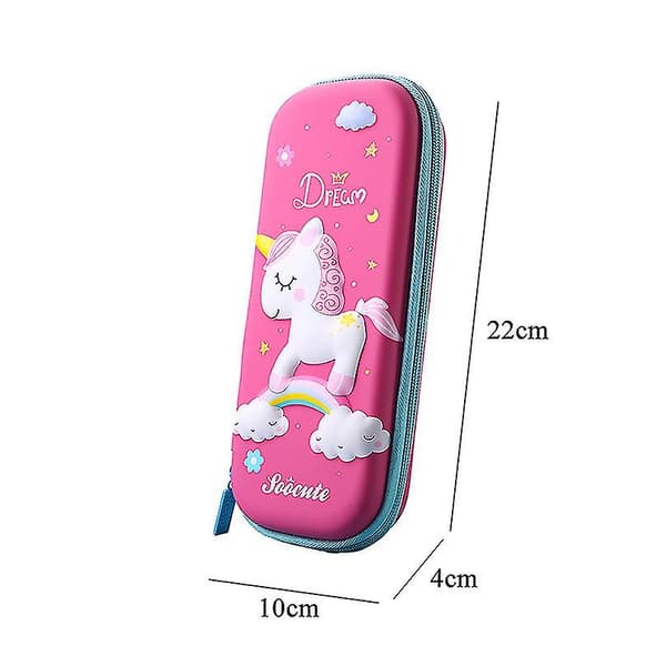 Kawaii Astronaut Pennfodral 3D Skolväska för flickor Skolmaterial 15