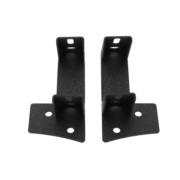 A-pillar Windshield LED Work Light Mounting Brackets Carbon Steel Replacement for Jeep Wrangler JK 2DR/4DR 2007-2017