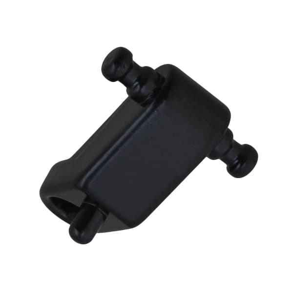 24pcs Metal String Retainer for Electric Guitar Repair, Black