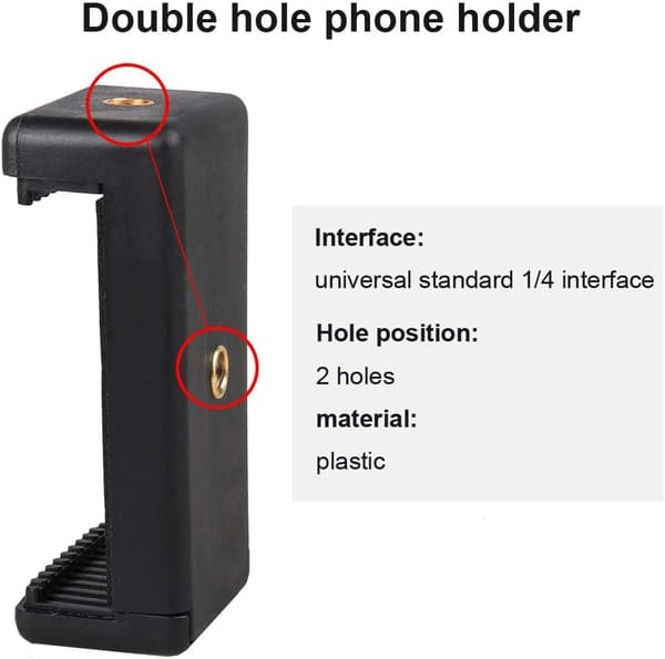 2-pack gitarrbas hörlurar hållare live sändning fäste klämma lämplig för iPhone Samsung smartphones gitarr hörlurar hållare