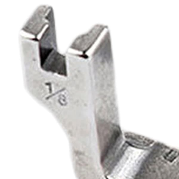 Kantvikarfot för symaskin, böjd fållfot, rullfållfot, sömnadsverktyg 1/8 0,3 cm