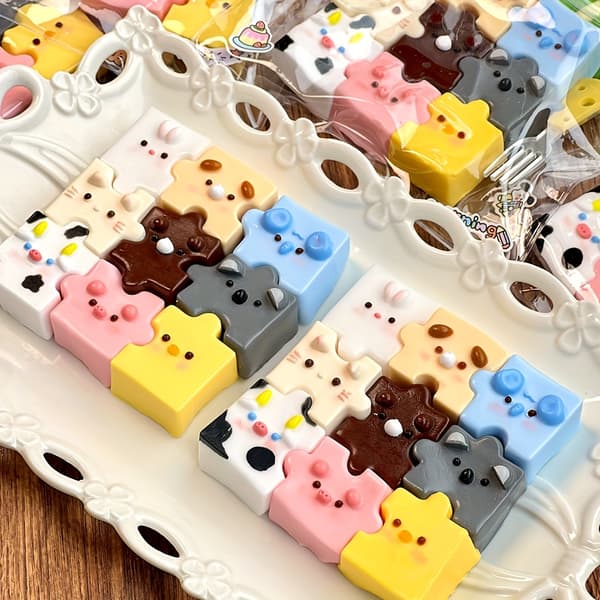 Handmade Squishy Toy Soft Feel Slow Rebound Sticky Ideal Gift Christmas Halloween Easter Puzzle Puzzle