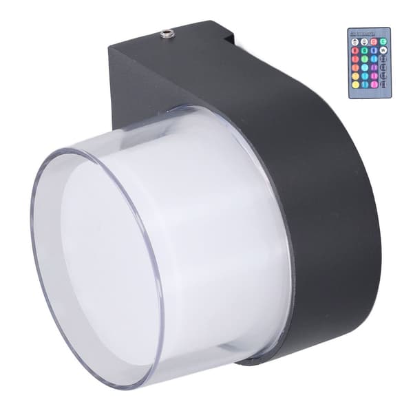 Outdoor Wall Lamp 5W RGB Remote Control LED Waterproof KLB