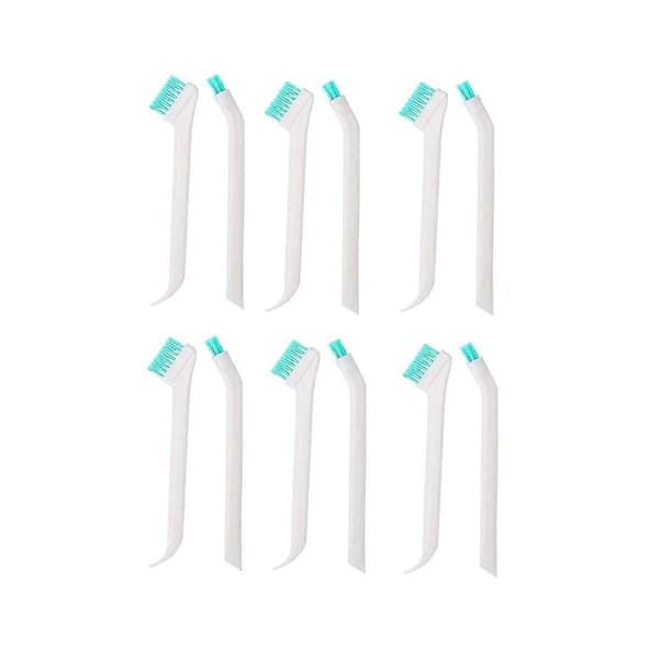 Small Crevice Cleaning Tool for Small Spaces, 2-in-1 Small Household Cleaning Brushes, Small Soft Scrubber