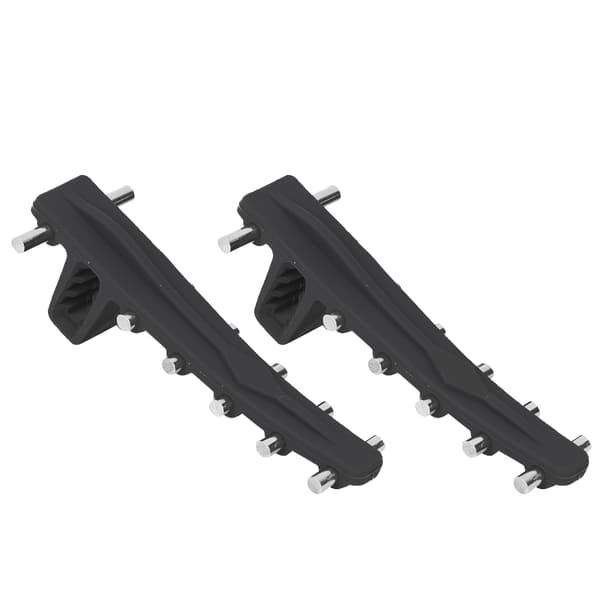 Pair Drone Signal Booster Aluminum Antenna Range Extender Fits for DJI Mavic MINI Remote Control Black