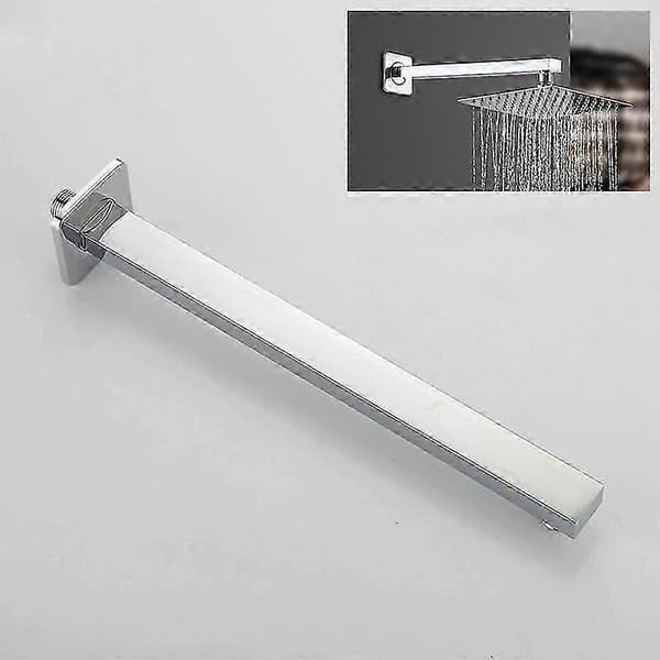 Duscharm - 60 cm väggmonterad duschhuvudförlängning - Extra lång duschförlängningsarm