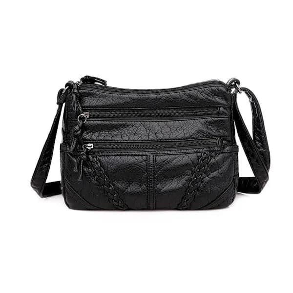 Crossbody-tasker i PU-læder Tote Bag SORT sort