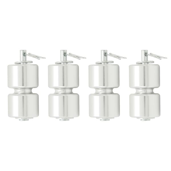 4PCS Trailer Tailgate Roller Compact Strong Strength for Trailer Tailgate Easy Lift Gate Lift Bed Hoist
