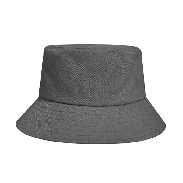 63cm Oversized Fiskehat til Kvinder og Mænd Panama Solhat Grå XL (60-63cm)