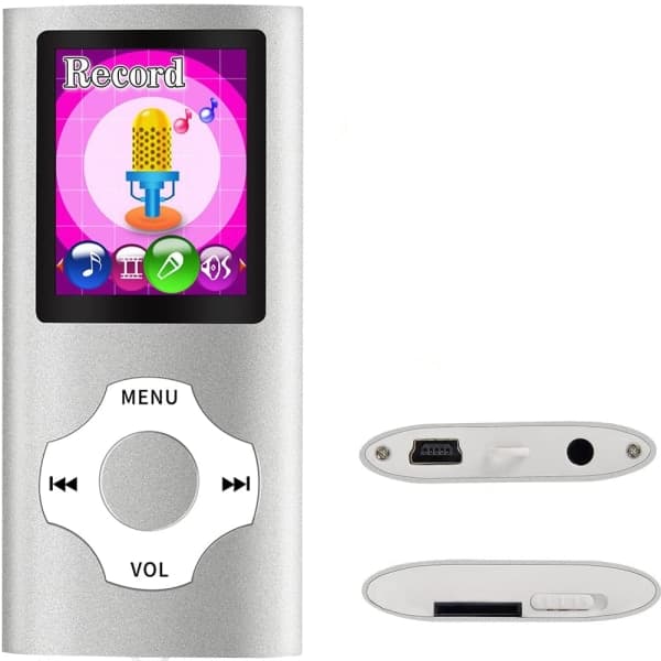Digital, kompakt og bærbar MP3/MP4-afspiller (maks. understøttelse 64 GB)
