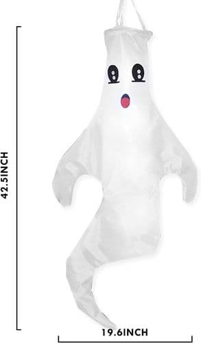 Halloween Windsock, Halloween Ghost Flag, Halloween Decorations, Hanging