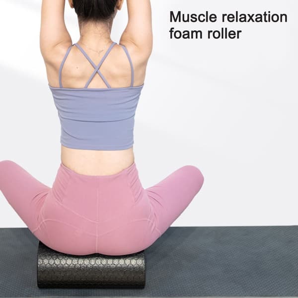 Standard Foam Roller. Original Massage Roller for Fascia Training. Grey