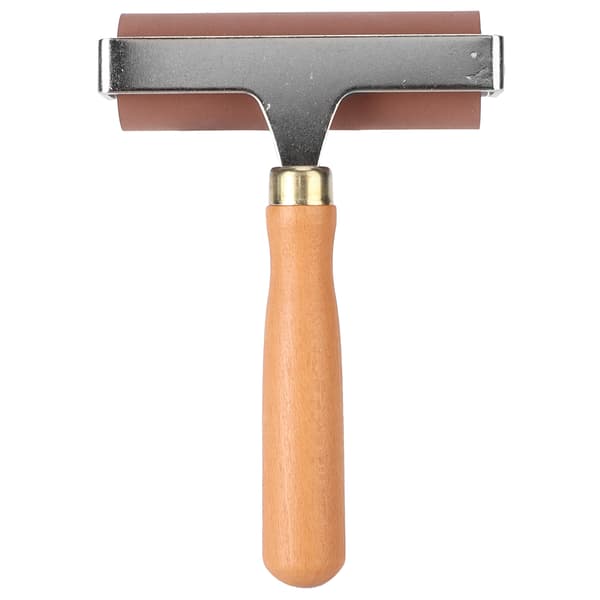 Brayer Blød Fleksibel Robust Holdbar Elastisk Gummirulle til Tryk Scrapbøger 10cm