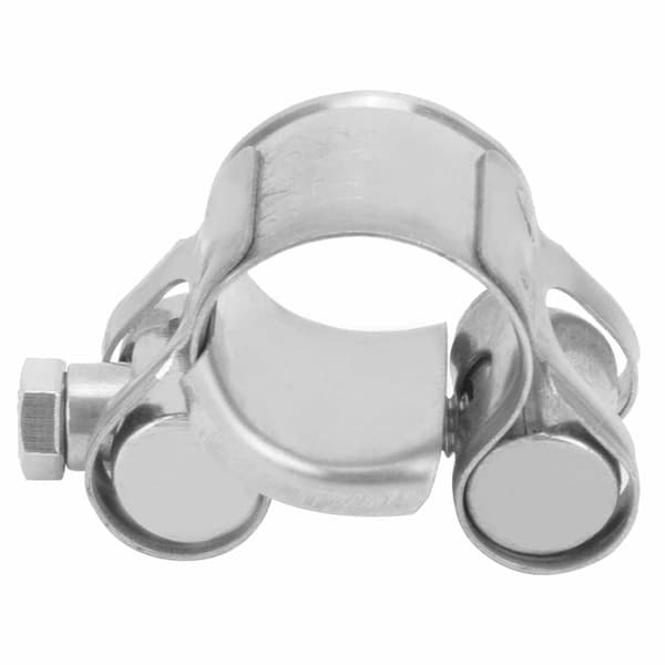 5 stk. klemring 304 rustfrit stål T-bolt clip støtte håndspændingstilbehør (20-22mm)