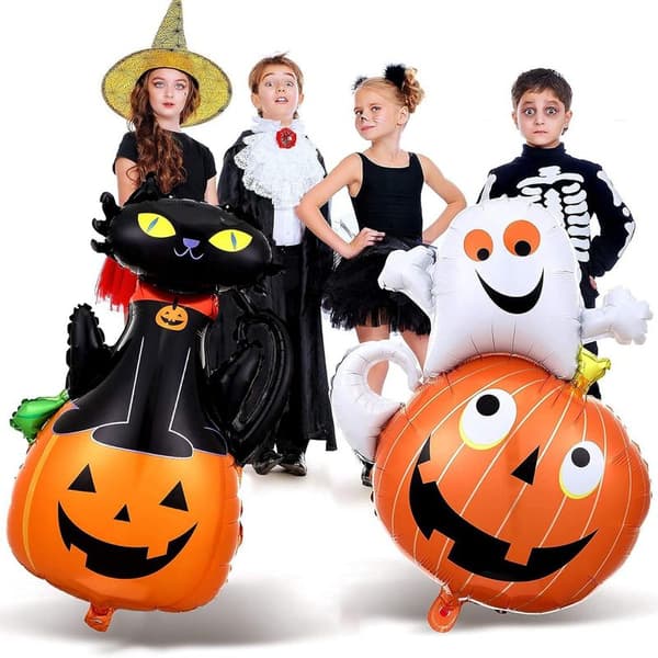 Oppustelig Halloween-festdekoration Sæt Halloween