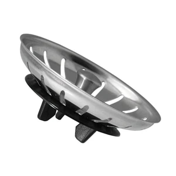 Sink Strainer Plug 4-pack Steel and Rubber Replacement for IKEA Atlant Domsjö and Teka 80 x 30 mm 4-Pack 4-Pack