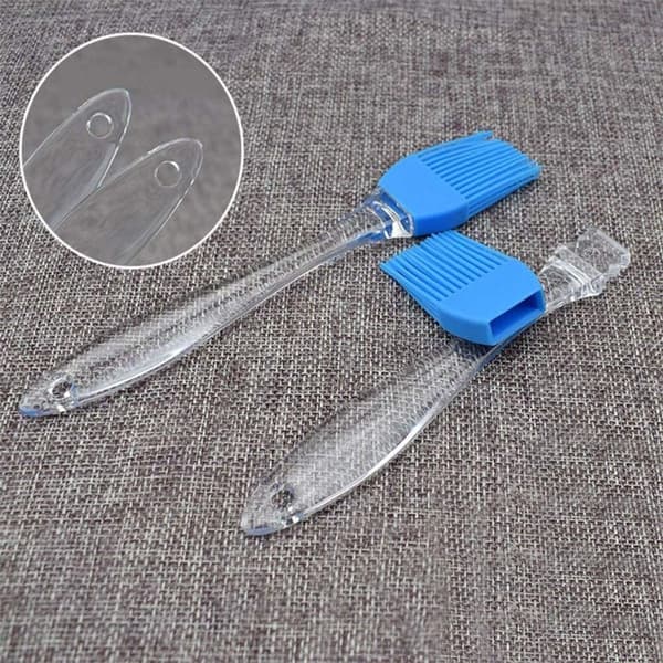 Silikonborstset med 4 grillborstar, 18 cm
