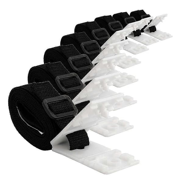 Solbassengtrekk Rull Selvklebende Stropp Ledningsplate Spennefeste Kit