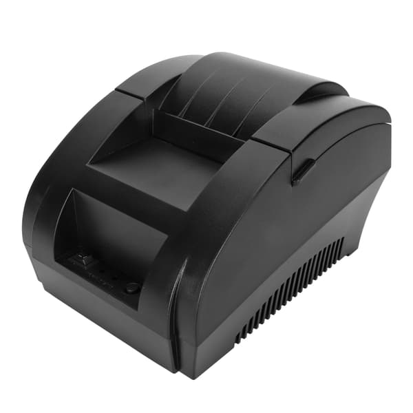 58 mm termisk printer 90 mm/s 58 mm bredde 203 DPI USB-interface ESC POS-kompatibel forsendelsesetiketprinter 100‑240V USB US-stik