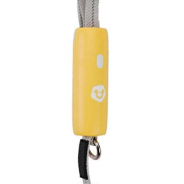 Powerful dog leash with comfortable handle and highly reflective rope