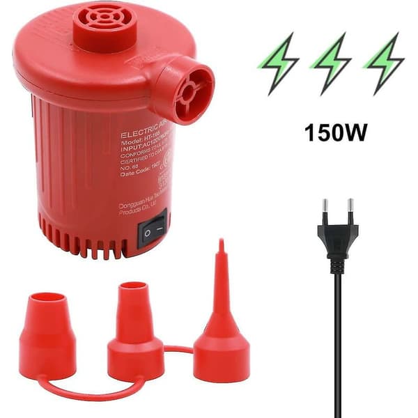 Nopea ilmapumppu 150 W sähköisellä ilmapumpulla ilmapatjoille ja uima-altaille