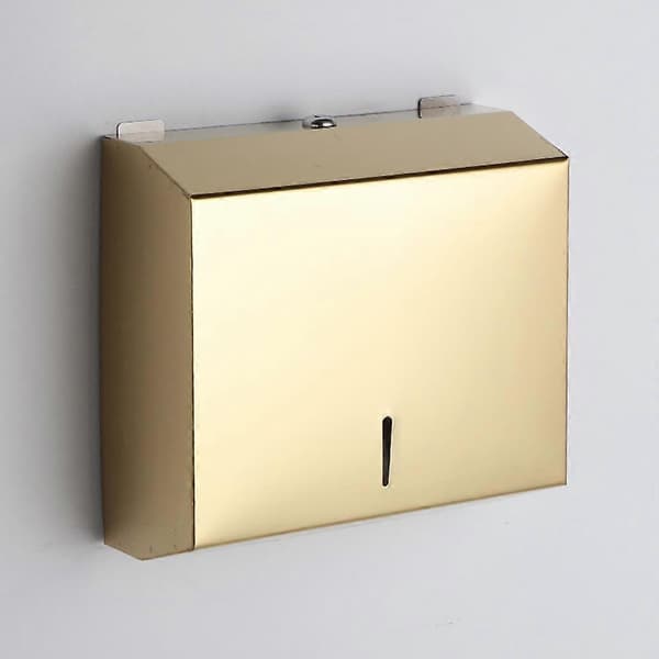 Toiletpapir Håndklæde Dispenser Servietbeholder, C-fold papirhåndklæder C C