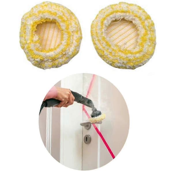 Store runde børstetilbehør til Karcher SC2 SC3 SC4 SC5 støvsuger damprenser, Microfi Edition 0704_cdb1