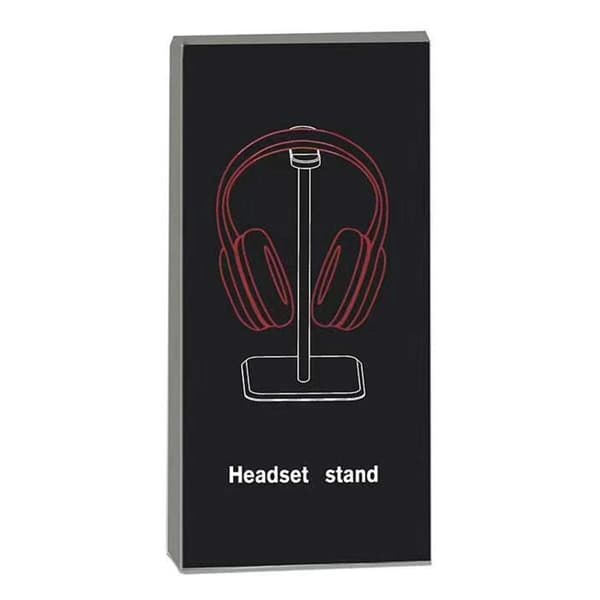 Sort Hovedtelefonstativ Hovedtelefonholder Headsetstativ Stativ til Hovedtelefoner