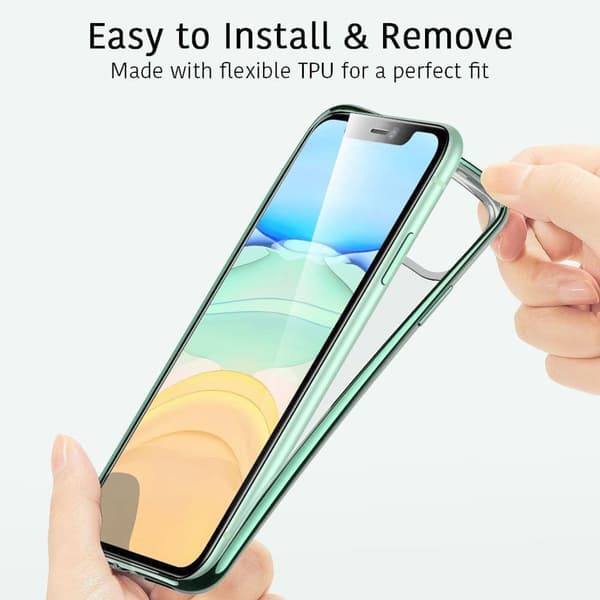 Clear Silicone Case Designed for iPhone 11 - Slim Transparent Soft TPU
