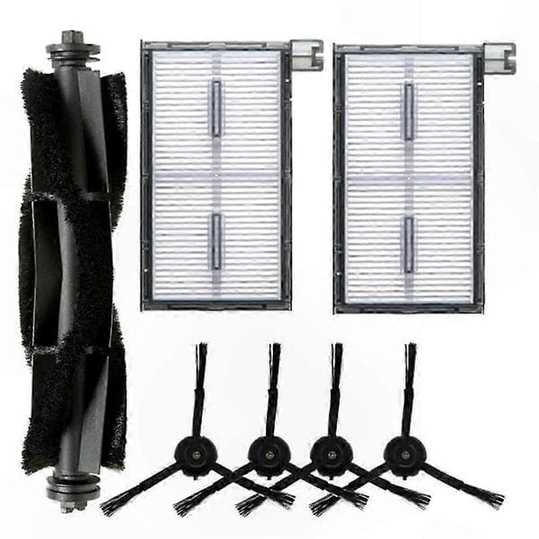7-piece Maintenance Kit for Robotic Vacuum Cleaner Main Brush Side Brushes Filter Cleaning Accessories