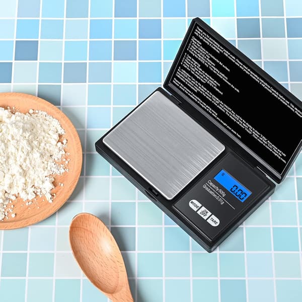 Precision Scale 500g/0.01g Kitchen Scale (7 Units), Tare Function DXGHC