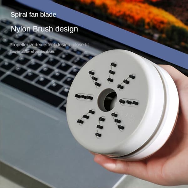 Multifunctional Mini Vacuum Cleaner USB Keyboard Desk Sweeper Desktop with Cleaning Brush Portable Handheld Cleaning Machine