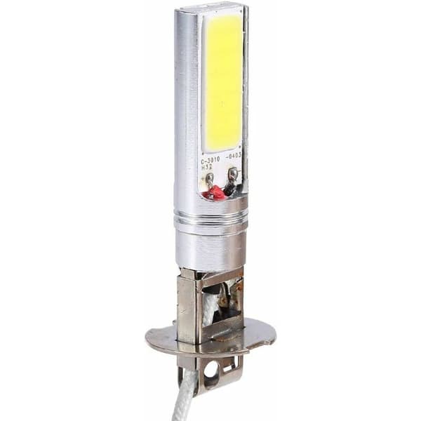 2 stk H3 LED tåkelys Xenon frontlys Hvit 6000k dc12v 10w 10000k
