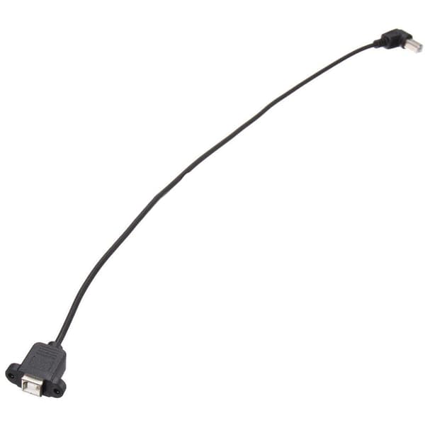 USB 2.0 B Male to USB B Socket Panel Printer Extension Cable 50cm