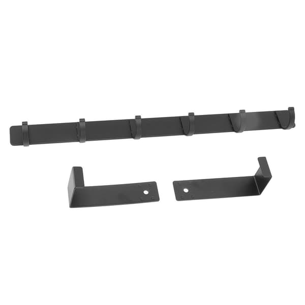 Door Hanging Hook, 6 Hooks, Space Aluminum, Thickened, Movable KLB