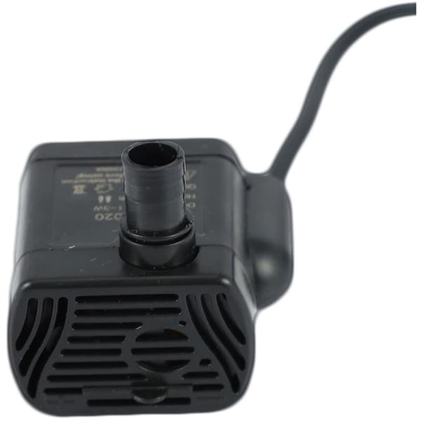 Ultrastille Mini Børsteløs Nedsenkbar USB-pumpe 5V 70 cm Sirkulerende Akvarium