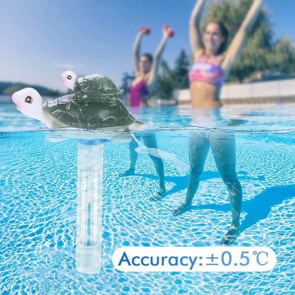 Flydende pooltermometer, flydende pooltermometer med