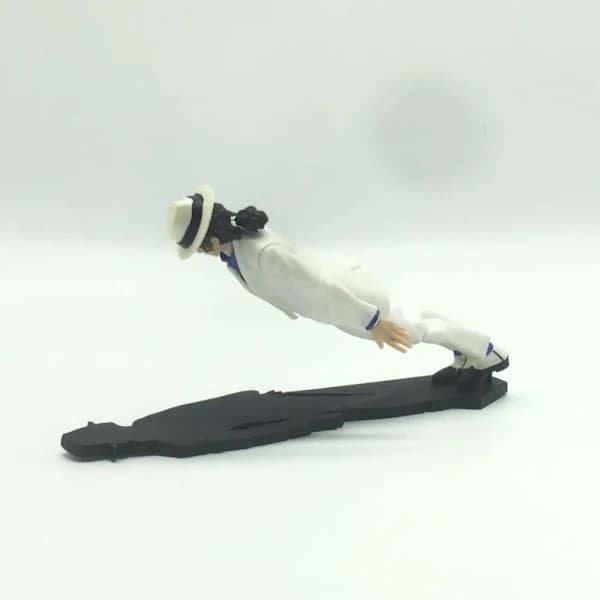 Michael Jackson Smooth Criminal Moonwalk Actionfigur Modellleksaker Michael Jackson MJ Thriller Ledad Rörelsebar Julgåva B med låda_tfrf