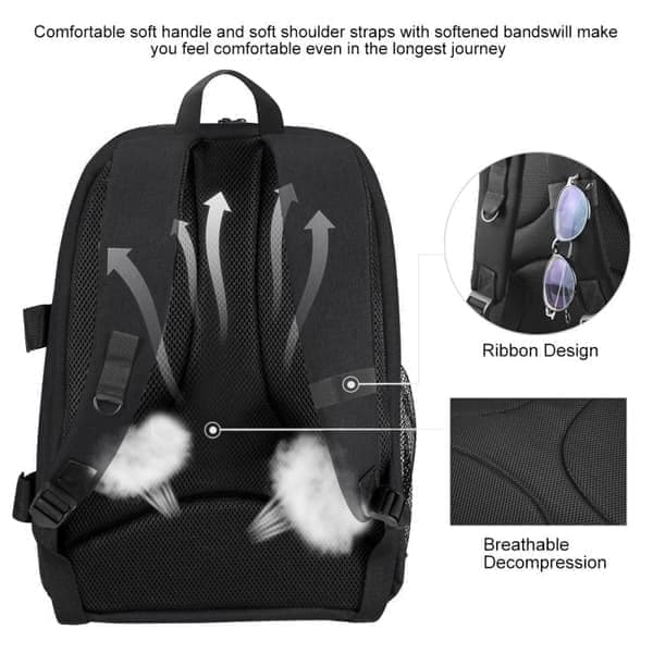 Camera Bag / Camera Backpack - Backpack for Camera Accessories