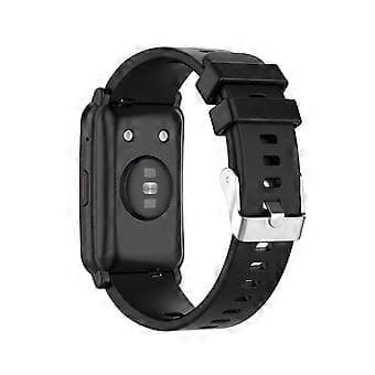 Urrem Vandtæt Blød Silikone 20mm Smartwatch Rem Håndledsrem Kompatibel Huawei Honor ES (Orange)