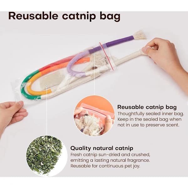 3-pack - Cat Toy Chew Toy - Clean and Safe Toy