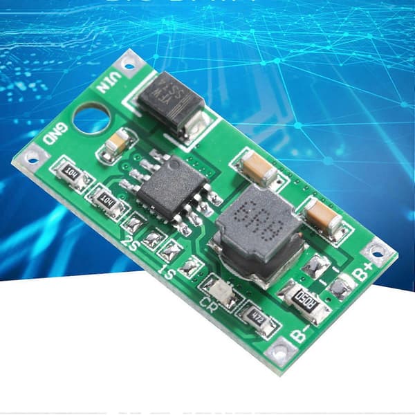 Multi Cell Li-Ion Lithium Batterioplader til Solcelleopladning Bærbar Enhed (3S-1A)