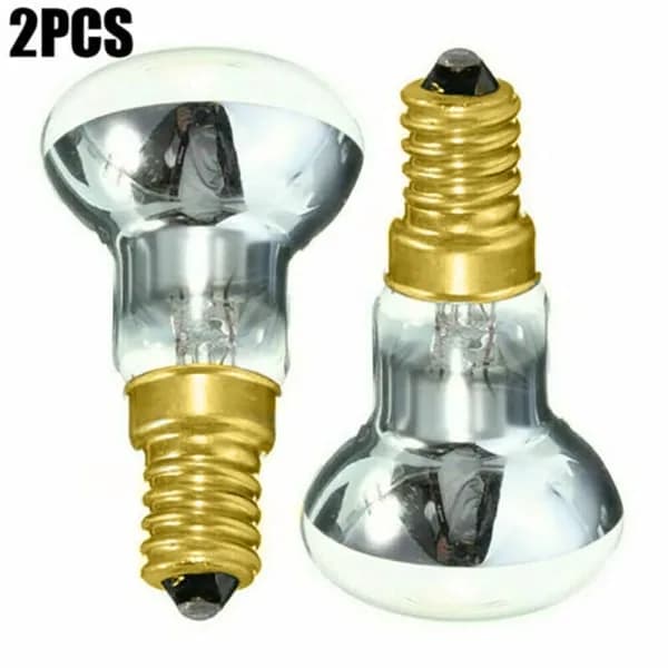 2 Halogen Energy Saving Lamp Lava Lamp 25W 25W