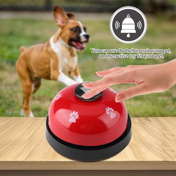 (White) Animal Training Bells, Strong Durable Cute Cartoon Animal B