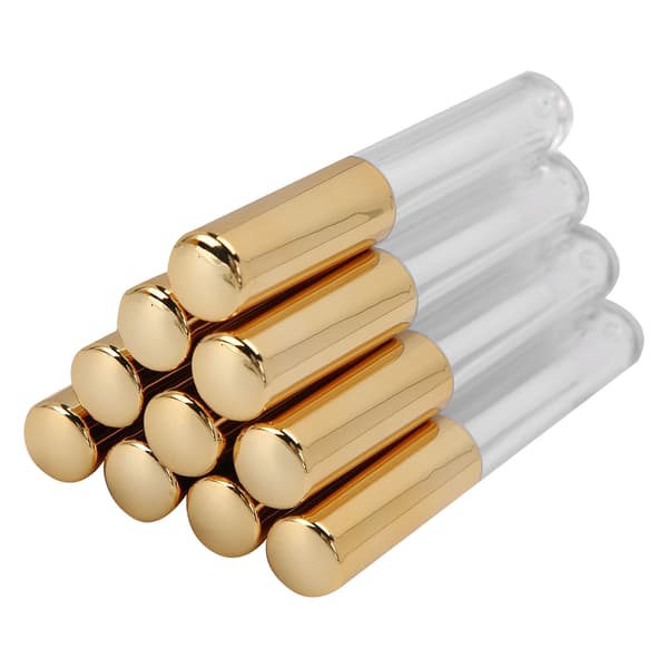 Lip Gloss Empty Tube DIY Lip Gloss Refillable Container Travel Transparent Lipstick Bottle