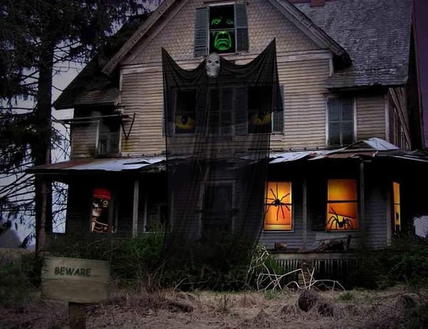 Halloween Hanging Ghost Halloween Decorations DIY Flying Ghost