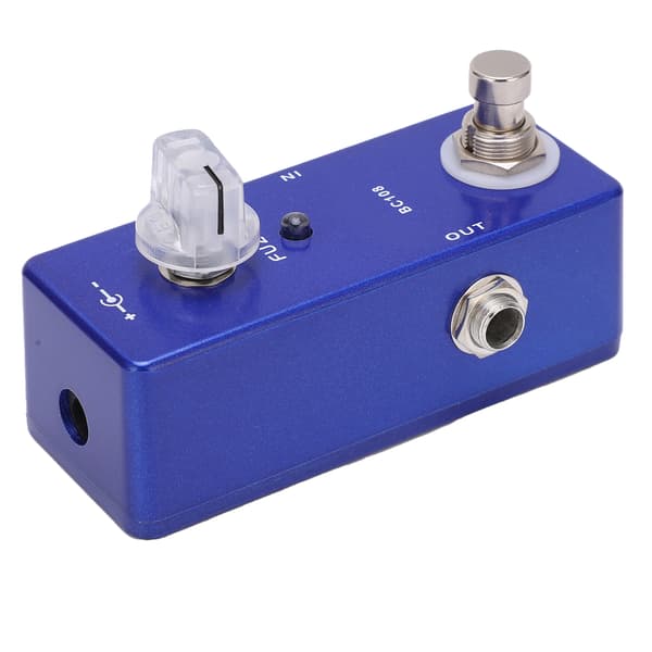 Fuzz Effect Mini Metal Effektorpedal med True Bypass Musikktilbehør